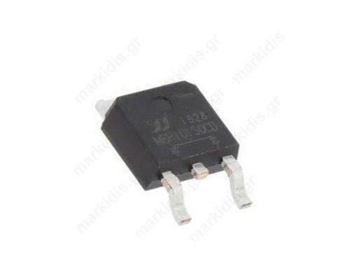 MBR10150CD Δίοδος ανόρθωσης Schottky SMD 150V 5Ax2 TO252
