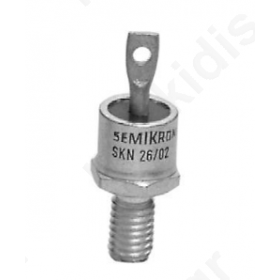 SEMIKRON SKN 26/08 Δίοδος ανόρθωσης 800V 25A άνοδος σε βίδα SEMIKRON SKN 26/08 Δίοδος ανόρθωσης 800V 25A άνοδος σε βίδα