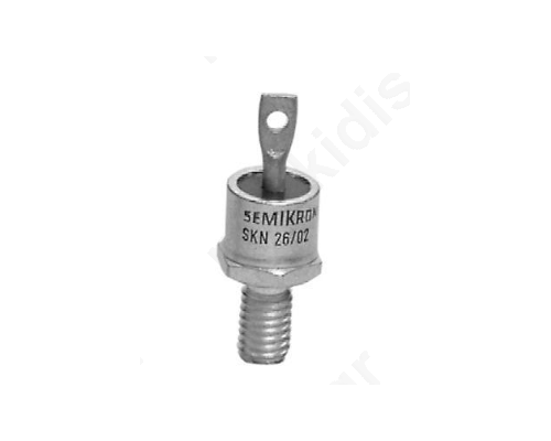 SEMIKRON SKN 26/08 Δίοδος ανόρθωσης 800V 25A άνοδος σε βίδα