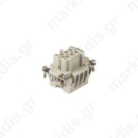 HARTING 09330062702 Θηλυκή 6 Επαφών 16A 500V