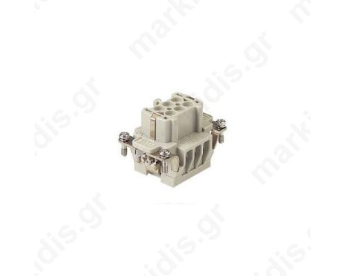 HARTING 09330062702 Θηλυκή 6 Επαφών 16A 500V