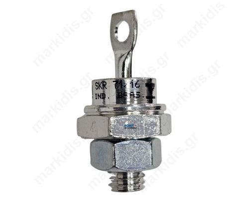 SKR71/16 Δίοδος ανόρθωσης 1600V 72A κάθοδος σε βίδα M8
