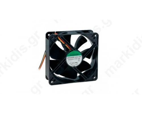 Ανεμιστήρας 24VDC 120X120X38mm 3 Καλωδίων
