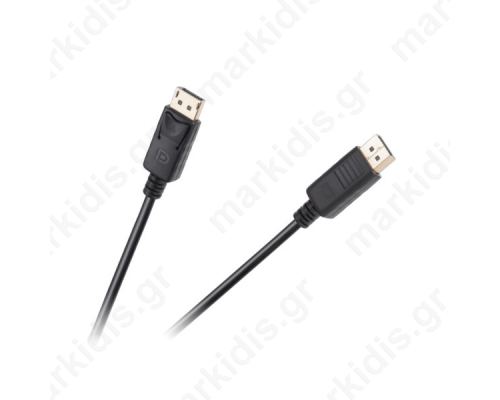 Καλώδιο DisplayPort 3m Cabletech