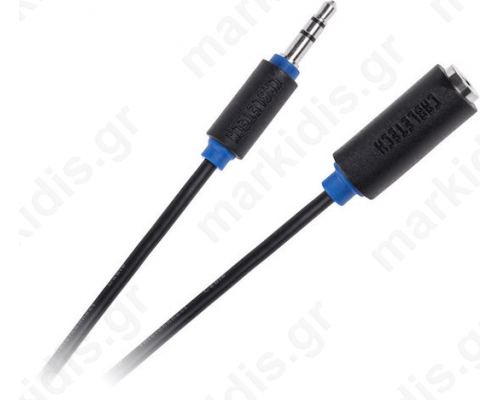 Καλώδιο 3,5mm-3,5mm M/F 5m