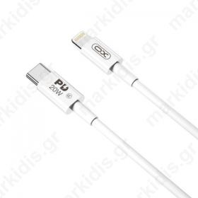 Καλώδιο Φόρτισης + Data Type-C Σε Lightning 2m  20W