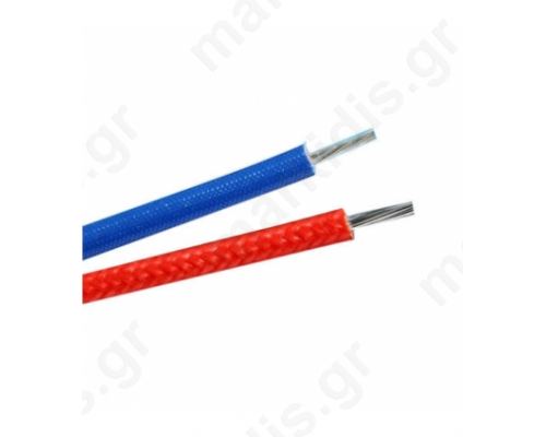 Αγωγός 1x1,5mm2  Cu σιλικόνη μαύρο -60?180°C 100m