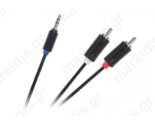 Καλώδιο Audio 3.5mm Stereo Σε 2 Rca 10m