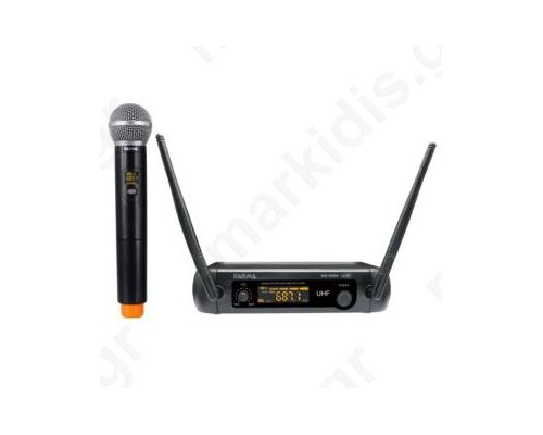 Σέτ Πομπού-Δέκτη Ασύρματου Μικρόφωνου UHF