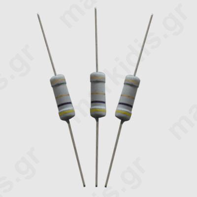 Resistor 1W 1,2Ω-50ΚΩ/ 1Ω-10ΜΩ