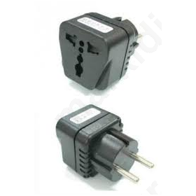 ADAPTOR SCHUKO male to female UNIVERSAL
