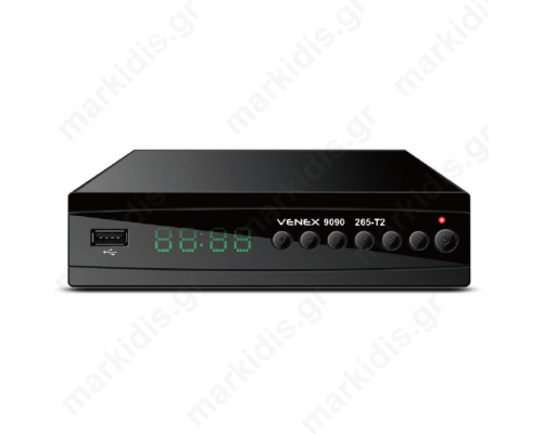 Venex 9090 DVB T2 H.265 Ψηφιακός Δέκτης