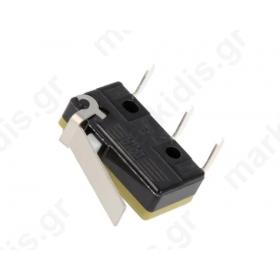 SNAP ACTION 5A/250VAC χωρίς μοχλό SPDT