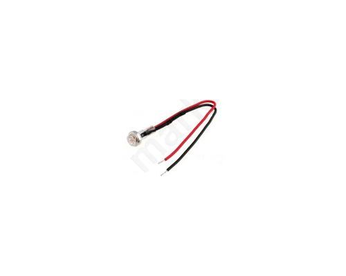 LED INDICATOR 3MM 12V RED ILL6-12R