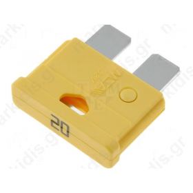 fuse automotive 20A 32V 19mm UNIVAL