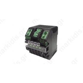 Τροφοδοτικό μονάδα τροφοδοσίας μονάδας για ράγα DIN 24VDC