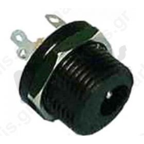 ΦΙΣ DC ΑΡΣ ΣΑΣΙ 2,1MM WITH NUT