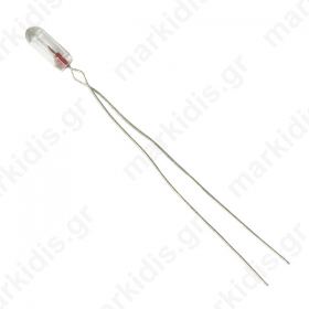Λαμπάκι Ακροδέκτου Ψείρα 3x7mm 12V/60mA
