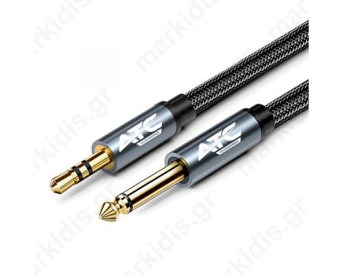 Audio Jack 3.5mm Stereo/JACK 6.35 ΜΟΝΟ 2m