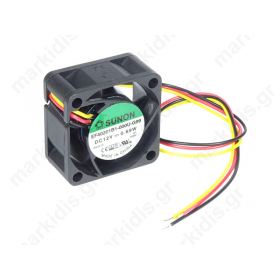 Ανεμιστήρας DC 12VDC 40x40x20mm Ανεμιστήρας DC 12VDC 40x40x20mm