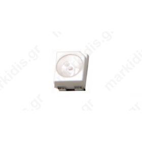 LED SMD 3528,PLCC4 Κόκκινο 715mcd 3.5x2.8x1.9mm 120° 2.8 χ 3.4V