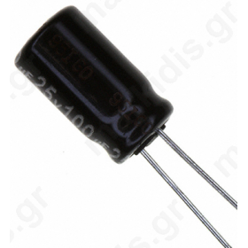 Πυκνωτής 47MF/50V Ηλεκ/κός 105C