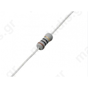 Αντίσταση metal oxide 47Ω 1W ±5%; 350V O0,7x28mm