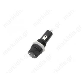 Ασφαλειοθήκη Πάνελ Για Ασφάλεια 5Χ20 mm. 10A